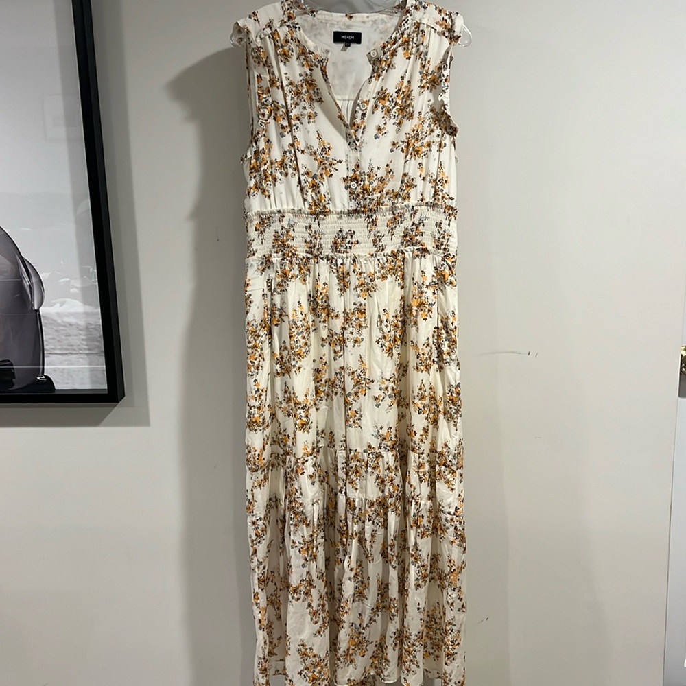 Beautiful ME&EM sleeveless maxi dress, worn once.